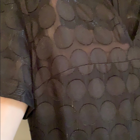 Black Polka Dot Dress - Picture 2 of 7